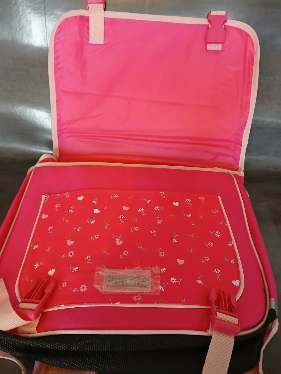 Mochila Phileas menina rosa 38/13/34 cm – photo 9